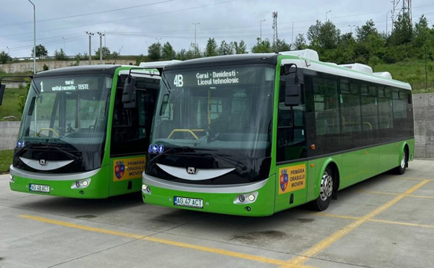 autobuze mioveni 1 Sursă foto: FB Primăria Orașului Mioveni