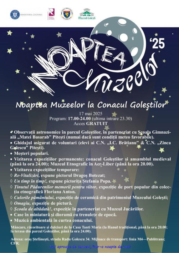 Sursă foto: FB Muzeul Golesti