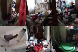 (VIDEO) Focar de infecție într-un apartament din Trivale! O bătrână locuia printre gunoaie 1 page 1 - (VIDEO) Focar de infecție într-un apartament din Trivale! O bătrână locuia printre gunoaie