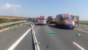 accident pe A1