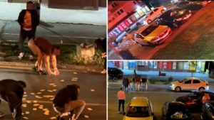 62544380 - A aruncat mii de euro pe stradă, după o neînțelegere cu fiica sa