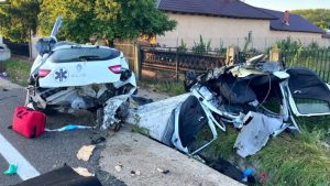 accident pe DN6 la Plosca 4 - Accident grav pe DN 6! Un tânăr de 34 de ani a ajuns la spital
