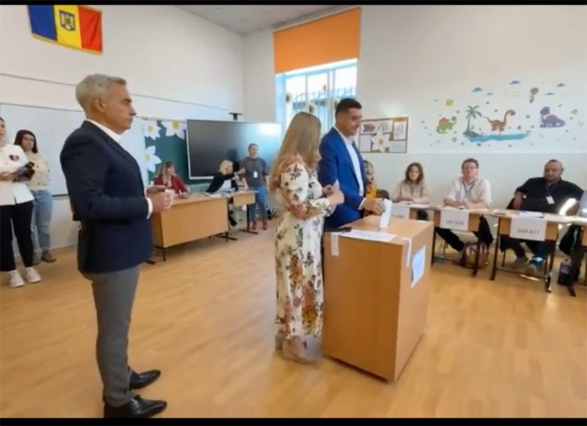 Sursă foto: screenshot FB George Simion