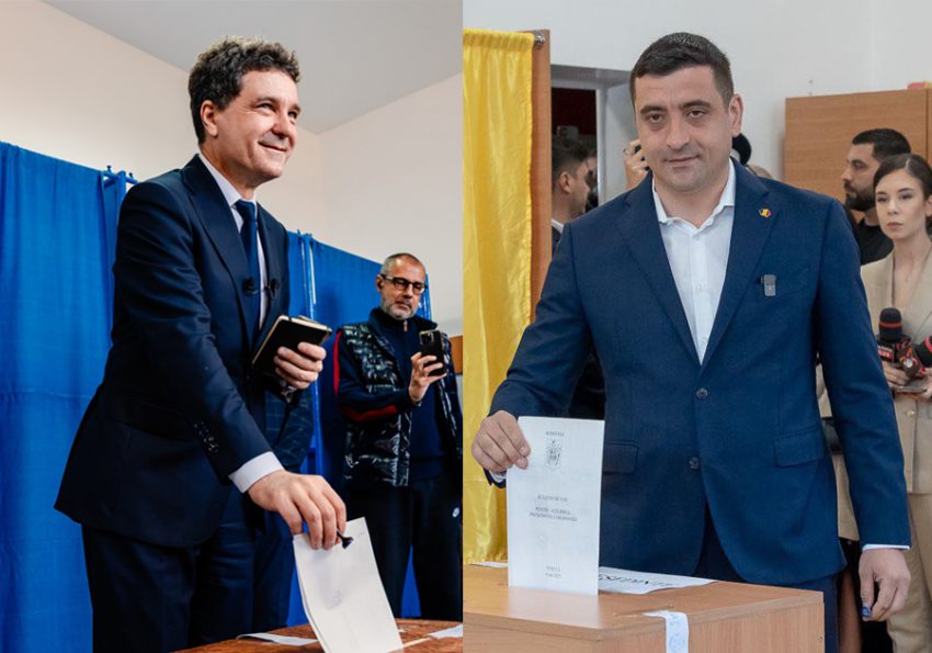 Sursă foto: FB Nicușor Dan si George Simion