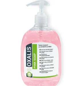 Sapun lichid de spalare a mainilor cu extract de trandafir Oxalis Pink Soap 500ml - Ana Clean Solution. Soluțiile care dau strălucire oricărui spațiu, la îndemâna ta!