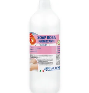 Sapun lichid delicat pentru igiena mainilor Interchem Uni5 Soap Rosa Igienizante 1l - Ana Clean Solution. Soluțiile care dau strălucire oricărui spațiu, la îndemâna ta!