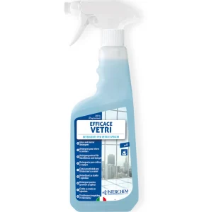 Solutie de curatare geamuri si multisuprafete Interchem Efficace Vetri 750ml - Ana Clean Solution. Soluțiile care dau strălucire oricărui spațiu, la îndemâna ta!