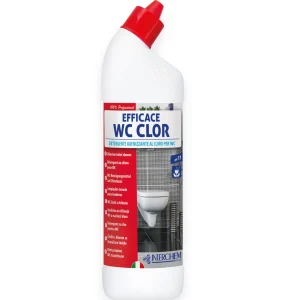 Solutie igienizanta cu clor pentru WC Interchem Efficace WC Clor 750ml - Ana Clean Solution. Soluțiile care dau strălucire oricărui spațiu, la îndemâna ta!