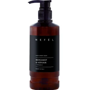 nefel bergamot and vervain hair and body wash flacone 480 ml - Ana Clean Solution. Soluțiile care dau strălucire oricărui spațiu, la îndemâna ta!