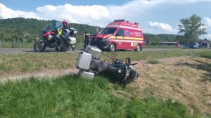 accident motocicleta masina