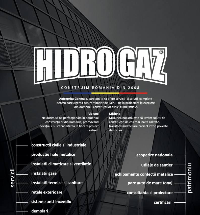 HIDRO GAZ - Pasiune pentru construcții și inovație 4 HIDRO GAZ