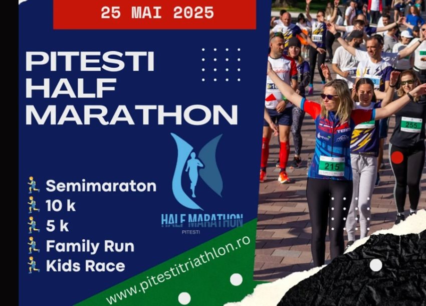 Pitești Half Marathon revine, în cadrul PITEȘTI FEST 2025! 1 Sursă foto: FB Primăria Municipiului Pitești