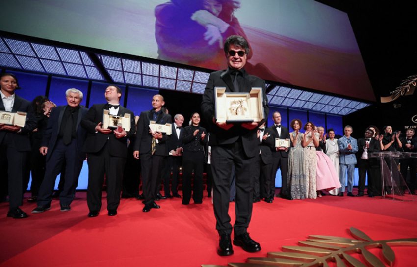 Palme d’Or Jafar Panahi Festivalul de Film de la Cannes 2025 Sursă foto: FB Festival de Cannes.