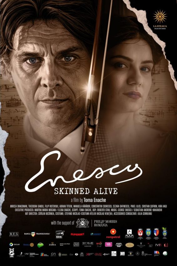afis 31 mai 2025 - Filmul „Enescu jupuit de viu” revine sâmbătă la Pitești!