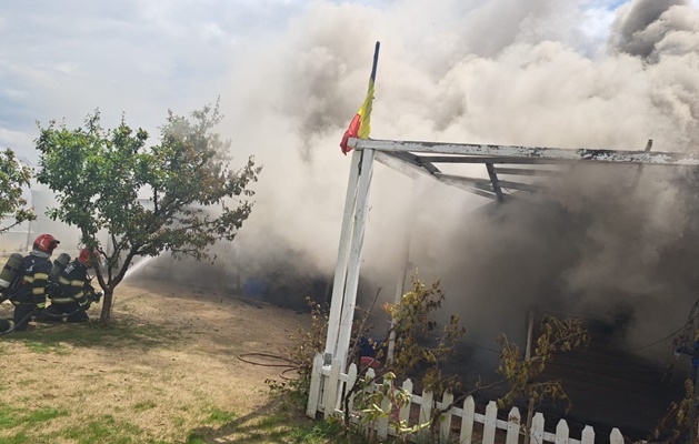 Incendiu anexă Trivale