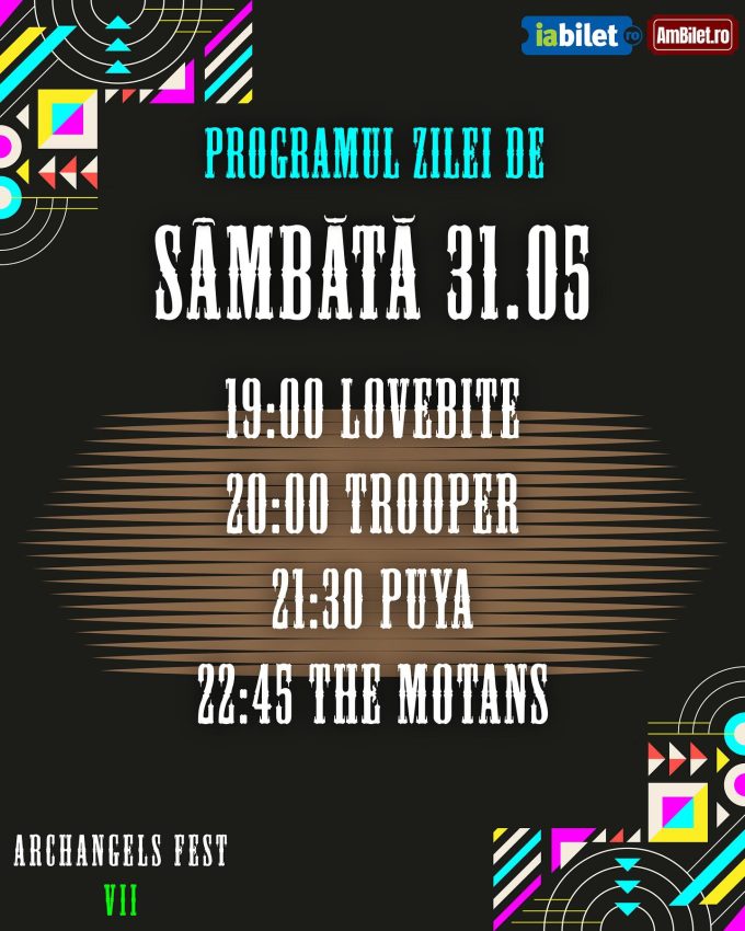 Archangels FEST 2025. Artiști de top pe scena din Topoloveni! 2 Archangels FEST 2025
