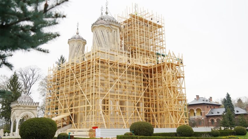 Lucrari catedrala Arges