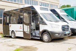 microbuz scoala - Microbuz electric pentru elevii din Moșoaia