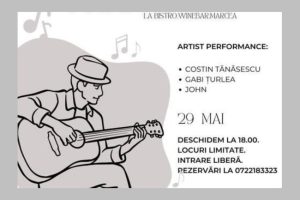 Untitled Project 2 - Crama Marcea deschide seria de joi acustice, muzici de suflet cântate în liniștea viei