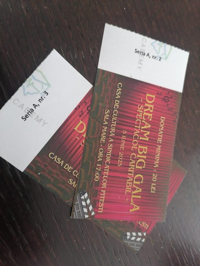Încă ai timp să-ți iei biletul la Dream Big Gala 2025: Cultură, educație și solidaritate pentru copii și adulți 3 bilete gala 2 - Încă ai timp să-ți iei biletul la Dream Big Gala 2025: Cultură, educație și solidaritate pentru copii și adulți