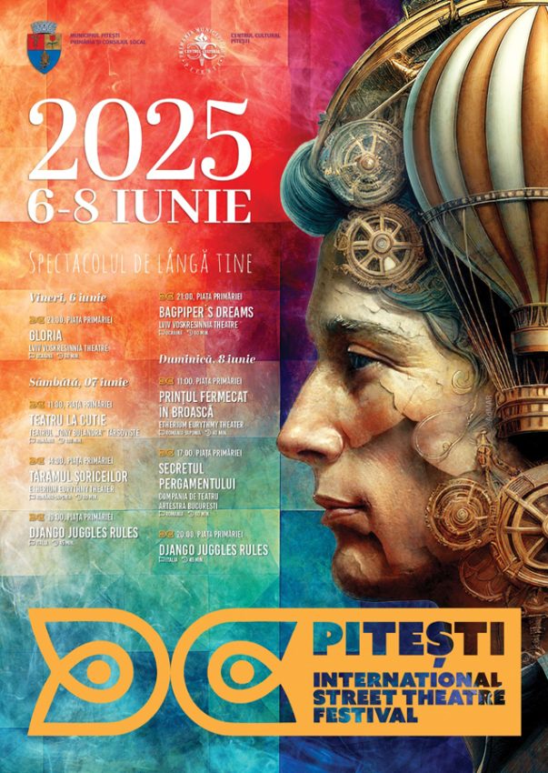 Începe Festivalul Internațional de Teatru în Stradă PISTF. Spectacole din România și din Italia, Japonia, Ucraina și Polonia 2 Sursă foto: FB Primăria Municipiului Pitești.