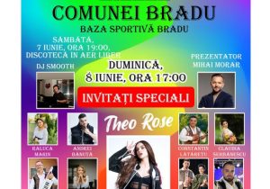 Bucurie, muzică și voie bună la Zilele Comunei Bradu, 7-8 iunie – Save the Date! Theo Rose și Andrei Bănuță vor încânta brădenii 1 Sursă foto: FB Dan Stroe