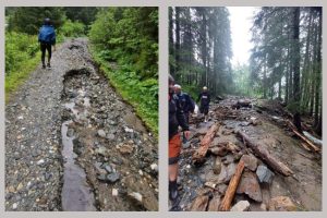 (Video) 17 persoane au fost coborâte în siguranță de pe Valea Rea 1 Untitled Project 1 - (Video) 17 persoane au fost coborâte în siguranță de pe Valea Rea