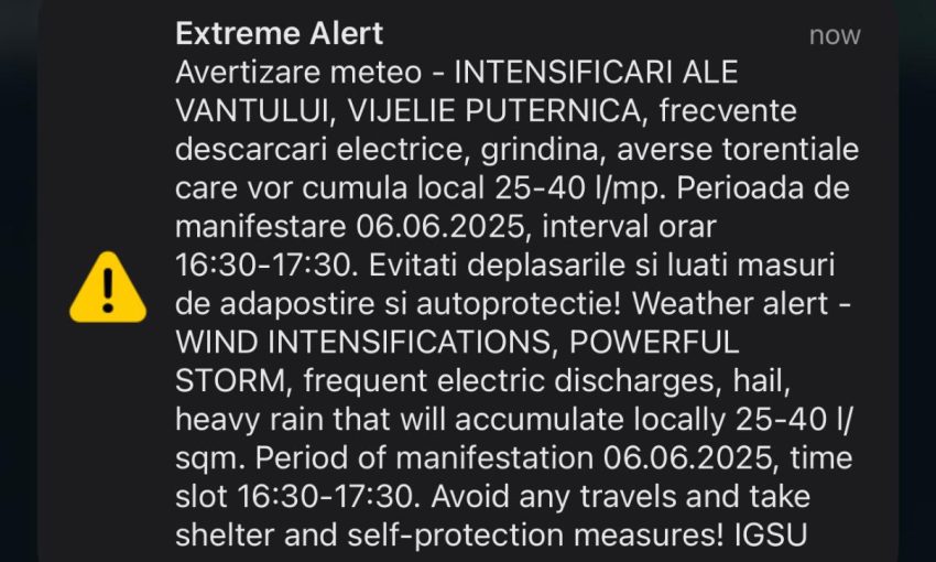 WhatsApp Image 2025 06 06 at 16.23.06 - Alertă meteo de vijelie puternică în Argeș! Evitați deplasările!
