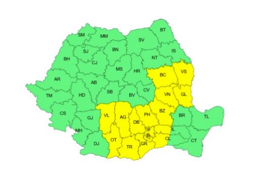 Cod galben de inundații în Argeș și alte 17 județe din țară 1 canicula in sudul tarii temperaturile aici vor ajunge la 34 de grade 979244 - Cod galben de inundații în Argeș și alte 17 județe din țară