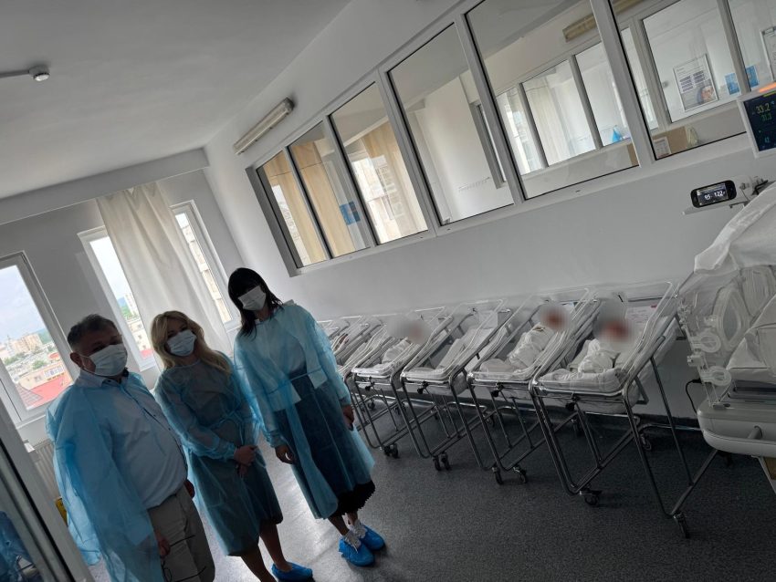 Secția de Neonatologie a SJU Pitești, beneficiara unui gest umanitar 1 gest umanitar la SJU Pitesti
