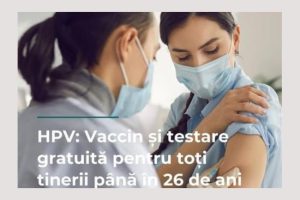 Untitled Project - Testare și vaccinare gratuite anti HPV pentru tinerii până în 26 de ani