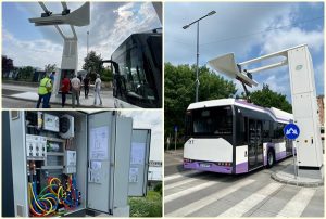 page 2 - Trei stații de încărcare rapidă pentru autobuze electrice, recepționate în Pitești!