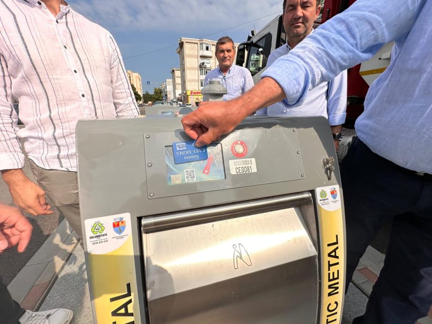 (Video) Sistem modern de colectare a deșeurilor, în 5 cartiere din Pitești 1 sitem colectare deseuri Pitesti