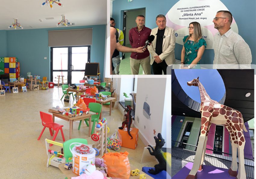 deschidere cresa albina 1 Sursă foto: Primăria Municipiului Pitești.