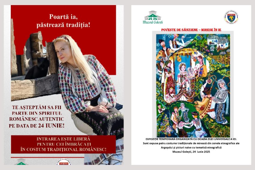 Ziua iei la Muzeul Golești Ziua iei la Muzeul Golești