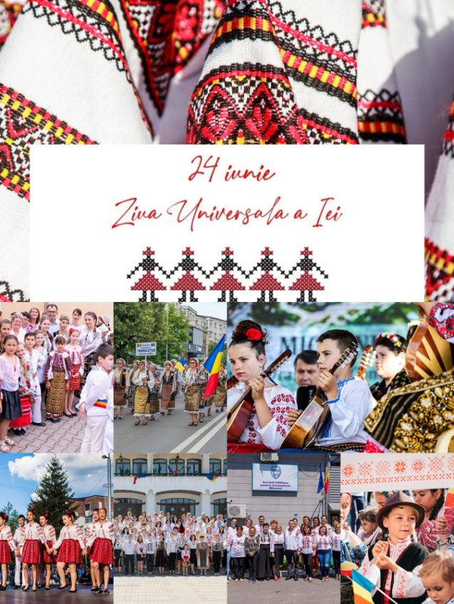 La Mioveni, sărbătorim cu mândrIE Ziua Universală a Iei 2 Sursă foto: FB Primăria Orașului Mioveni.