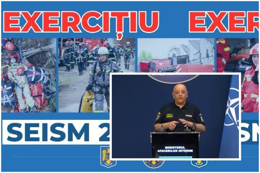 exercitiu cutremur Raed Arafat exercitiu cutremur Raed Arafat