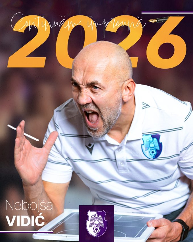 FC Argeș Basketball: „Aventura alături de antrenorul Vidic continuă!” 1 Nebojsa Vidic FC Argeș Basketball