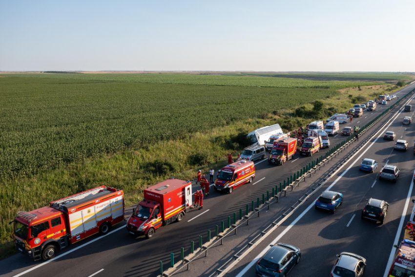 Tragedie pe A2! El este bărbatul care și-a pierdut viața în accident 2 accident grav autocar A2