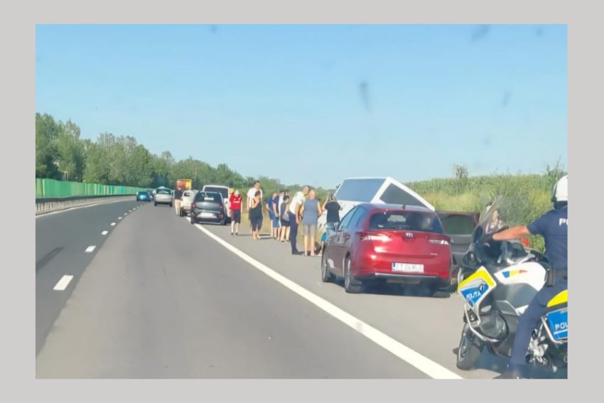 Autocar răsturnat pe A2! Un adult a murit și mai mulți copii au fost răniți 1 accident grav autocar A2