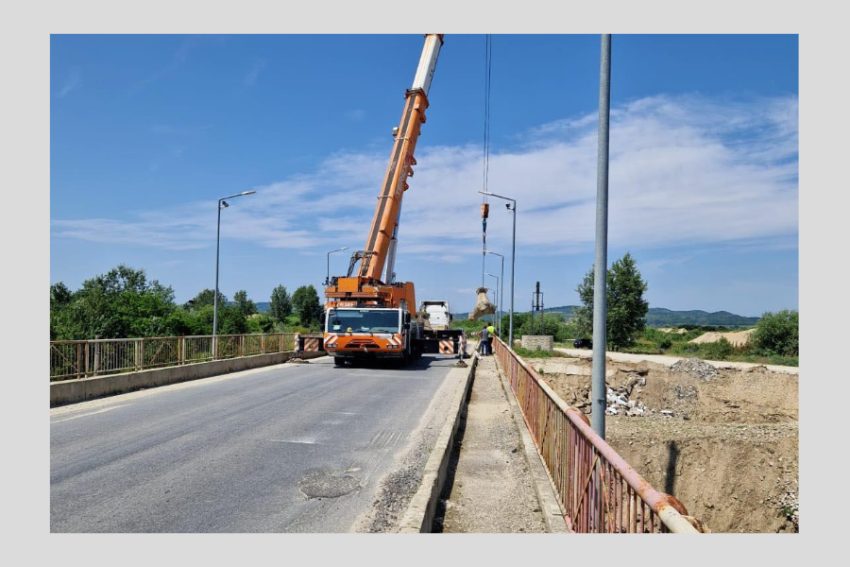 podul peste raul Arges Topoloveni