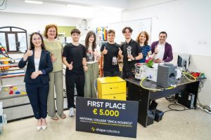 echipa robotica Zinca premiu