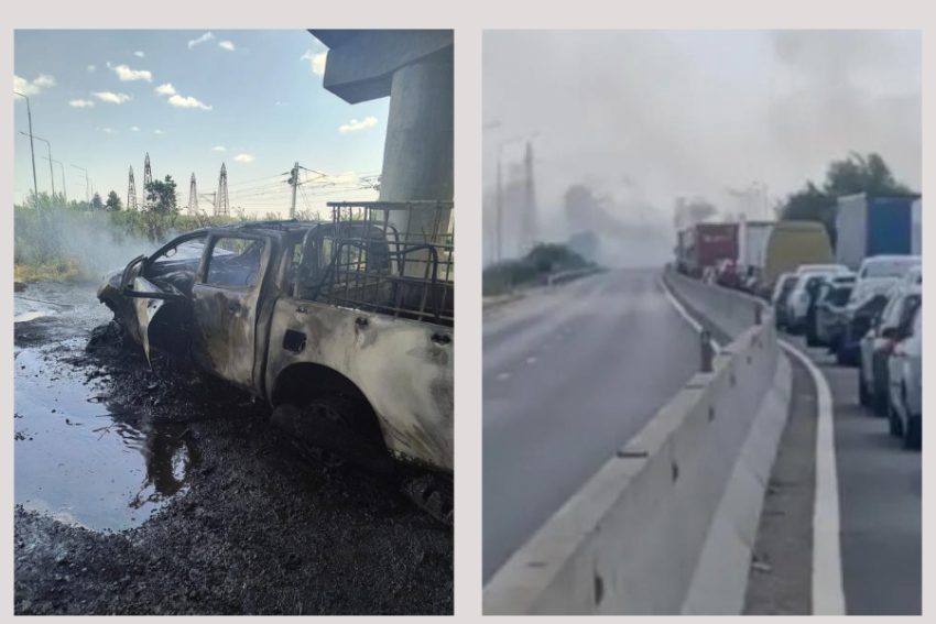 incendiu DN 1 trafic incendiu DN 1 trafic