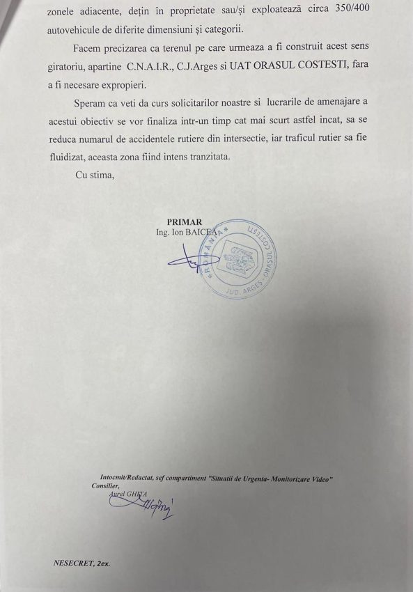 Sens giratoriu în orașul Costești 3 502676700 1023127110004636 7503343102591517995 n - Sens giratoriu în orașul Costești