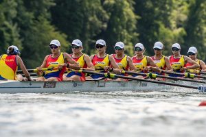 510950423 18105171331543243 8412097095545451676 n - Șase medalii pentru canotorii români la Cupa Mondială de la Lucerna