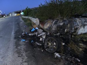 7d234460 eb66 442f 852b 2244dd2dfc3b - Sfârșit tragic pentru 2 tineri! Au vrut să scape de polițiști, dar au murit carbonizați