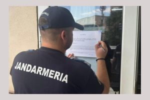 Magazin din Câmpulung închis de jandarmii argeșeni 1 magazin inchis amenda jandarmi arges