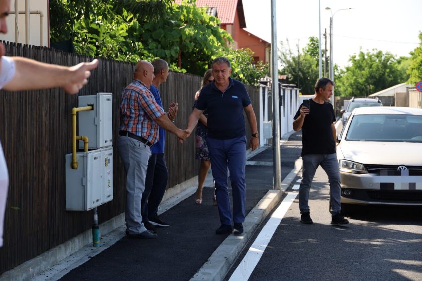 Recepția lucrărilor de modernizare a străzii Toma Ghenea – tronson de legătură cu strada Argeșului 4 lucrari modernizare strada