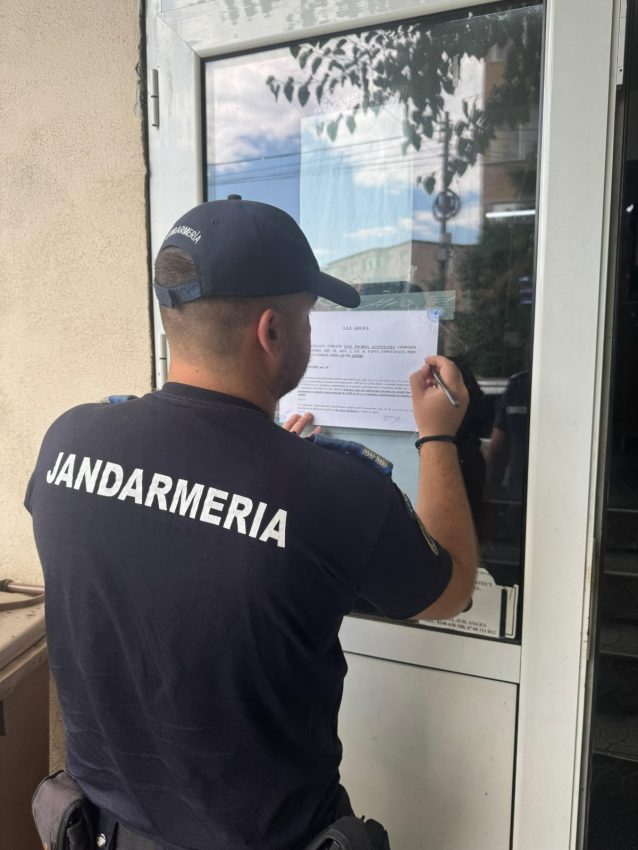 Magazin din Câmpulung închis de jandarmii argeșeni 1 magazin inchis amenda jandarmi arges