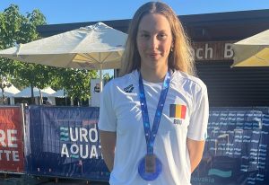 514691627 1216962430229542 9043645316313634847 n - Medalie de bronz pentru Daria Silișteanu la Campionatul European de înot pentru juniori